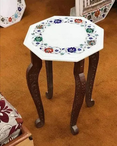 Designer Marble Inlay Table Top