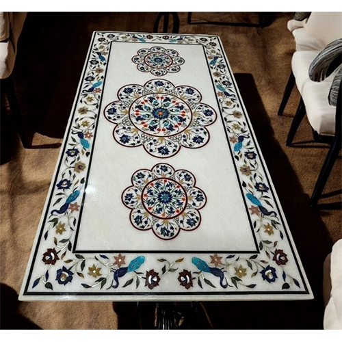 Vintage Inlay Marble Table Top