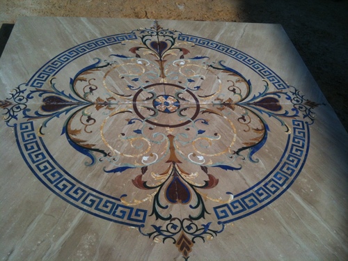Italian Marble Inlay Table Tops