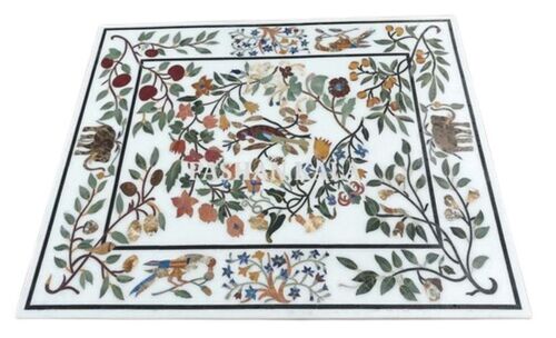 Marble Inlay Table Top
